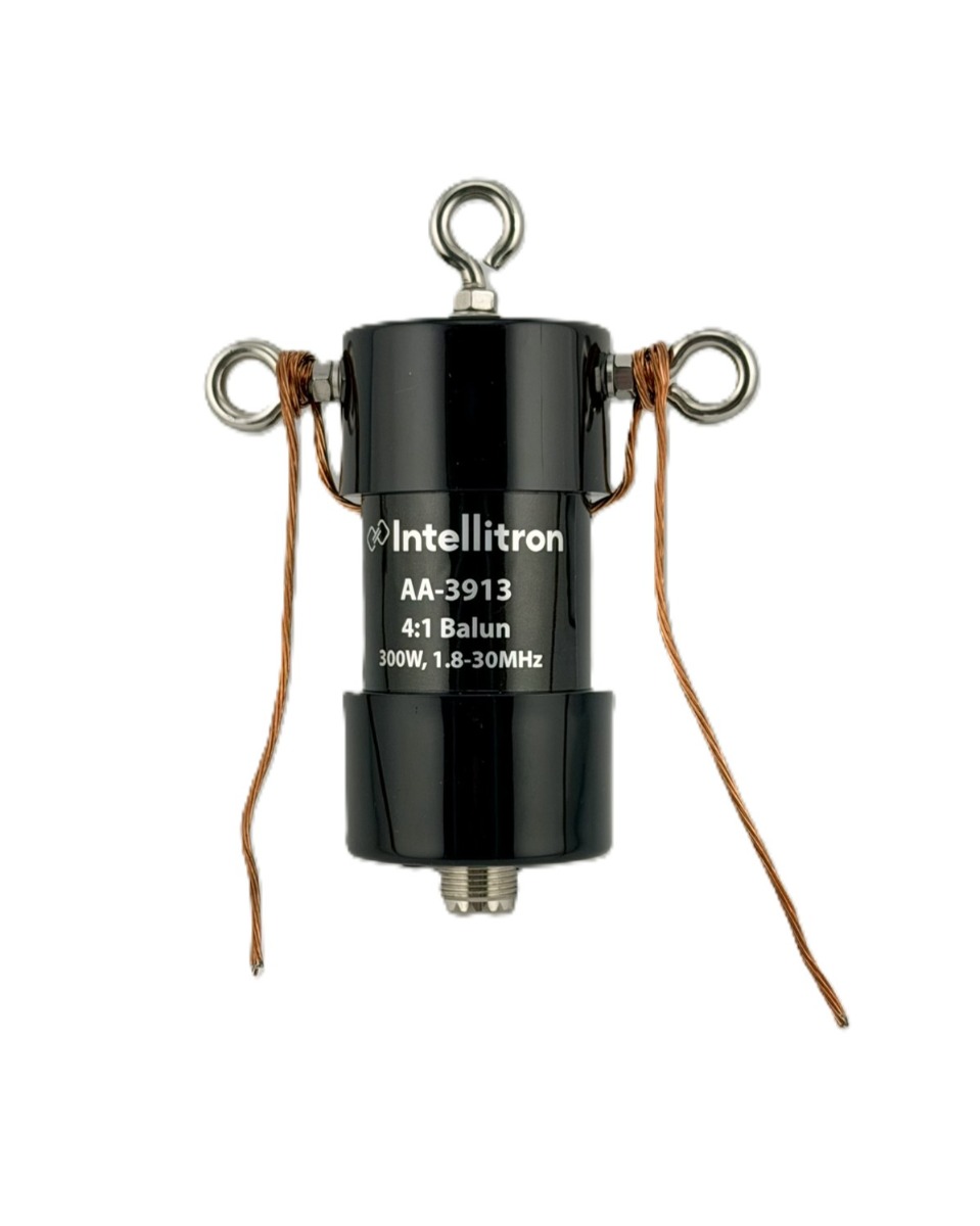Intellitron AA-3913 4:1 Current Balun, 160-10M, 300W, SO-239 - Intellitron