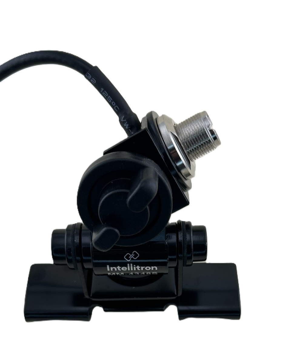 Intellitron MM-4348S 3-Axis Lip Mount with SO-239 Connector and 17ft ...