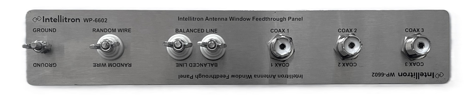 Intellitron WP-6602 Multi-Port RF Feedthrough Panel - Intellitron